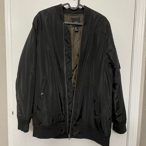Long Bomber Jacket